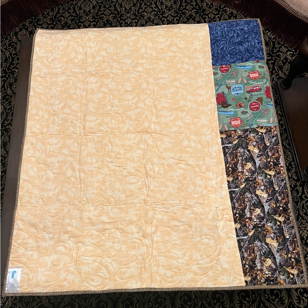 Handmade Patchwork Quilt (NEW) - Picture 5 of 8